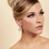 Queen Maggie- elegant royal pink tiara and earring set - My Roial Ears LTD