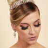 Queen Maggie- elegant royal pink tiara and earring set - My Roial Ears LTD