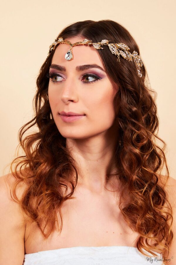 Queen Susan Gold- stunning and elegant headpiece - My Roial Ears LTD