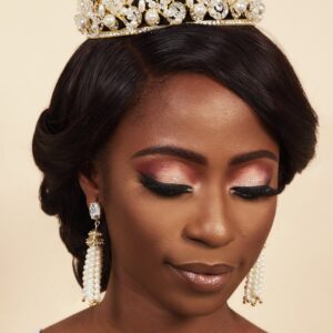 Queen Helen- pearl gold crystal crown - My Roial Ears LTD