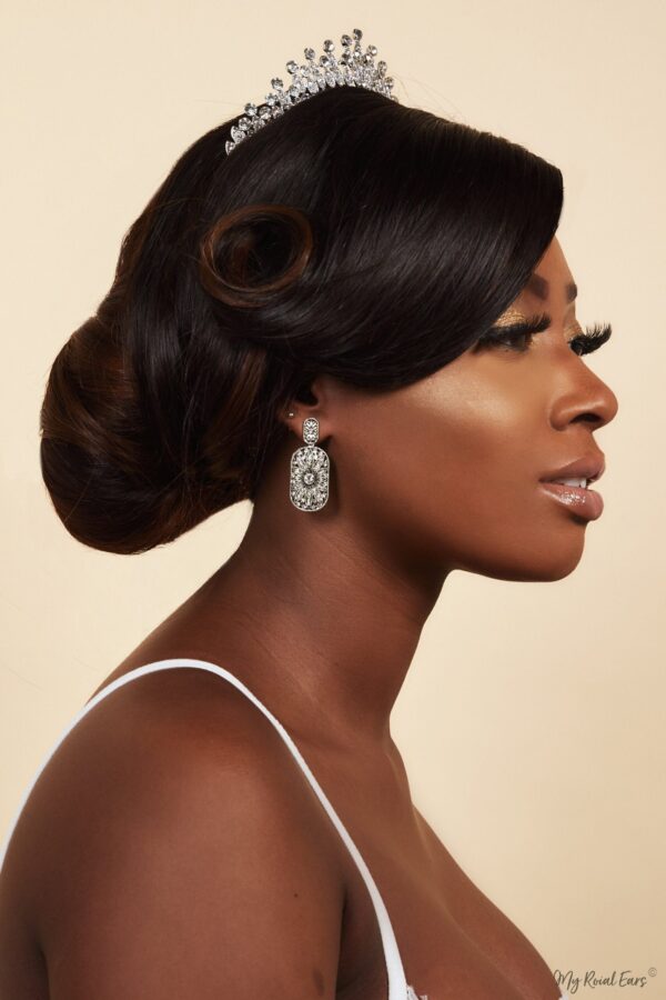 Queen Bella- crystal cubic zirconia tiara - My Roial Ears LTD