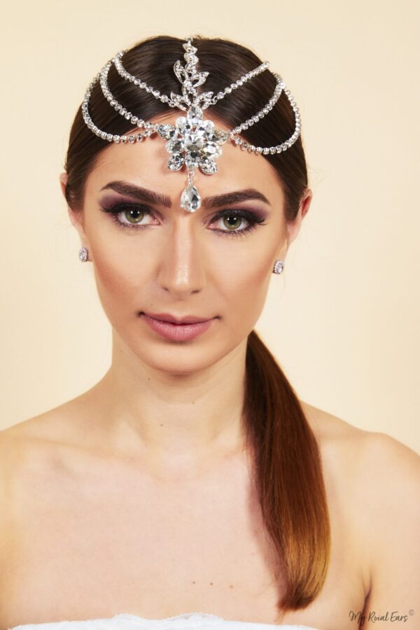 Queen Eleanor- asian floral head chain - My Roial Ears LTD
