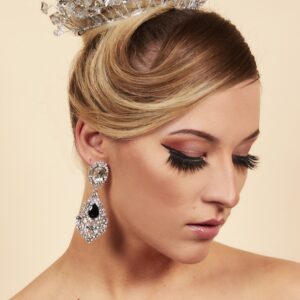 Queen Dorothy- handmade crystal beaded Tiara - My Roial Ears LTD
