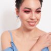 Freesia- floral pearl drop long and small earrings - My Roial Ears LTD
