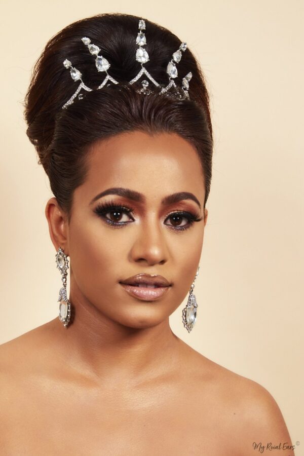 Queen Violet- quality clear crystal stone tiara - My Roial Ears LTD