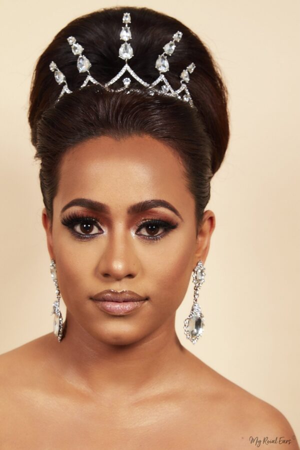 Queen Violet- quality clear crystal stone tiara - My Roial Ears LTD