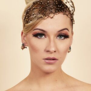Queen Wangari-stunning embellished wired headpiece - My Roial Ears LTD