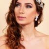 Queen Betner- beaded acrylic floral headpiece - My Roial Ears LTD