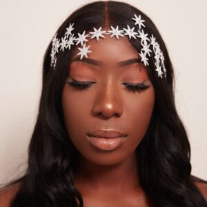 Queen Tegla-silver star shaped headband - My Roial Ears LTD