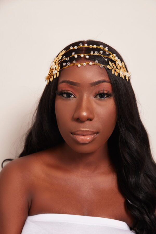 Queen Angelou-an angelic golden wire headband - My Roial Ears LTD