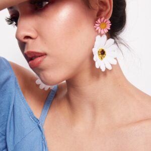 Rosemary-sweet summer beach flower earrings - My Roial Ears LTD
