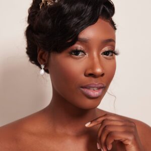 Queen Matha - bronze floral pearl tiara - My Roial Ears LTD