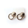 Apollo- lion shape statement stud - My Roial Ears LTD