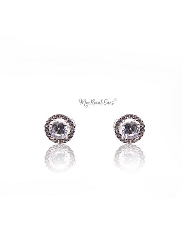Beverly P- rose gold stud - My Roial Ears LTD