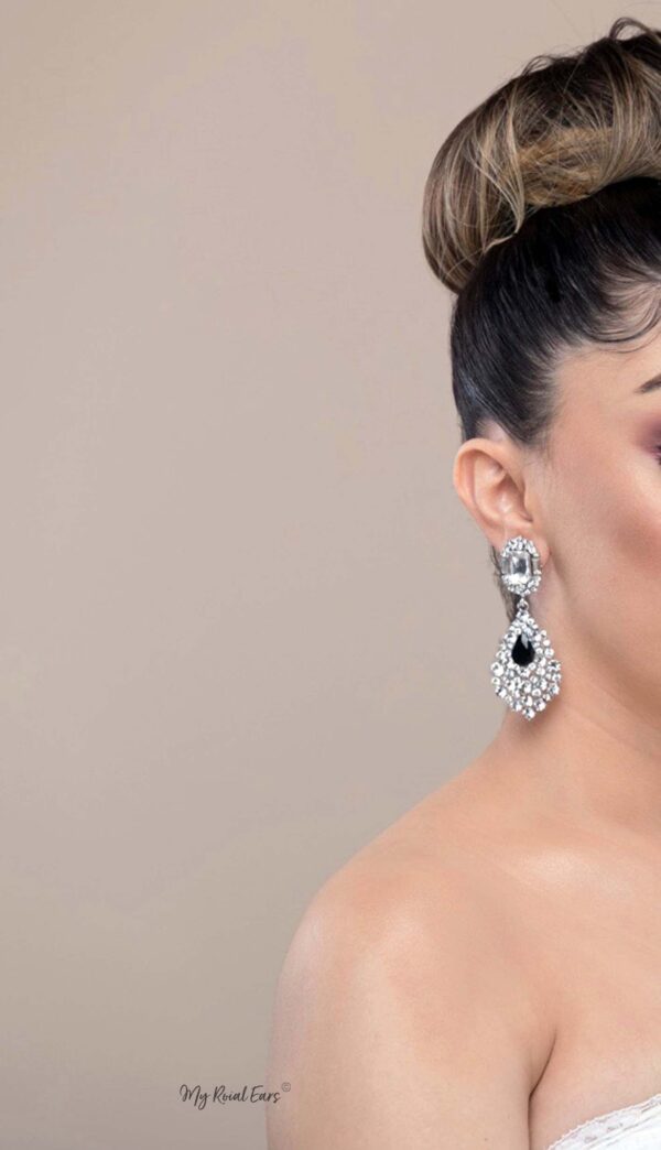 Q.JANE Gold- luxury bridal baroque vintage statement earrings - My Roial Ears LTD
