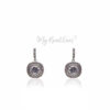 Q.Jasmine-cubic zircon crystal bridal drop earrings - My Roial Ears LTD